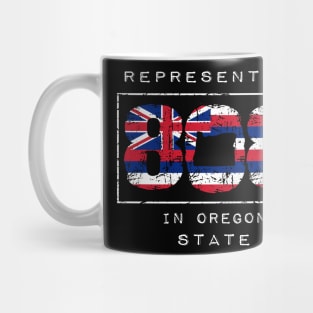 Rep Da 808 in Oregon State by Hawaii Nei All Day Mug